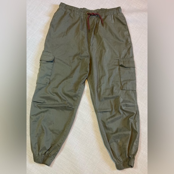 wild fable Pants - Medium army, green, wild fable joggers with pockets  elastic waist track pants